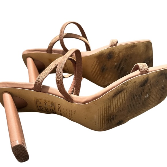 Aldo Karla nude sandal heels size 6 - Picture 6 of 7